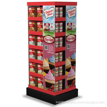 Four sides cardboard pallet rack